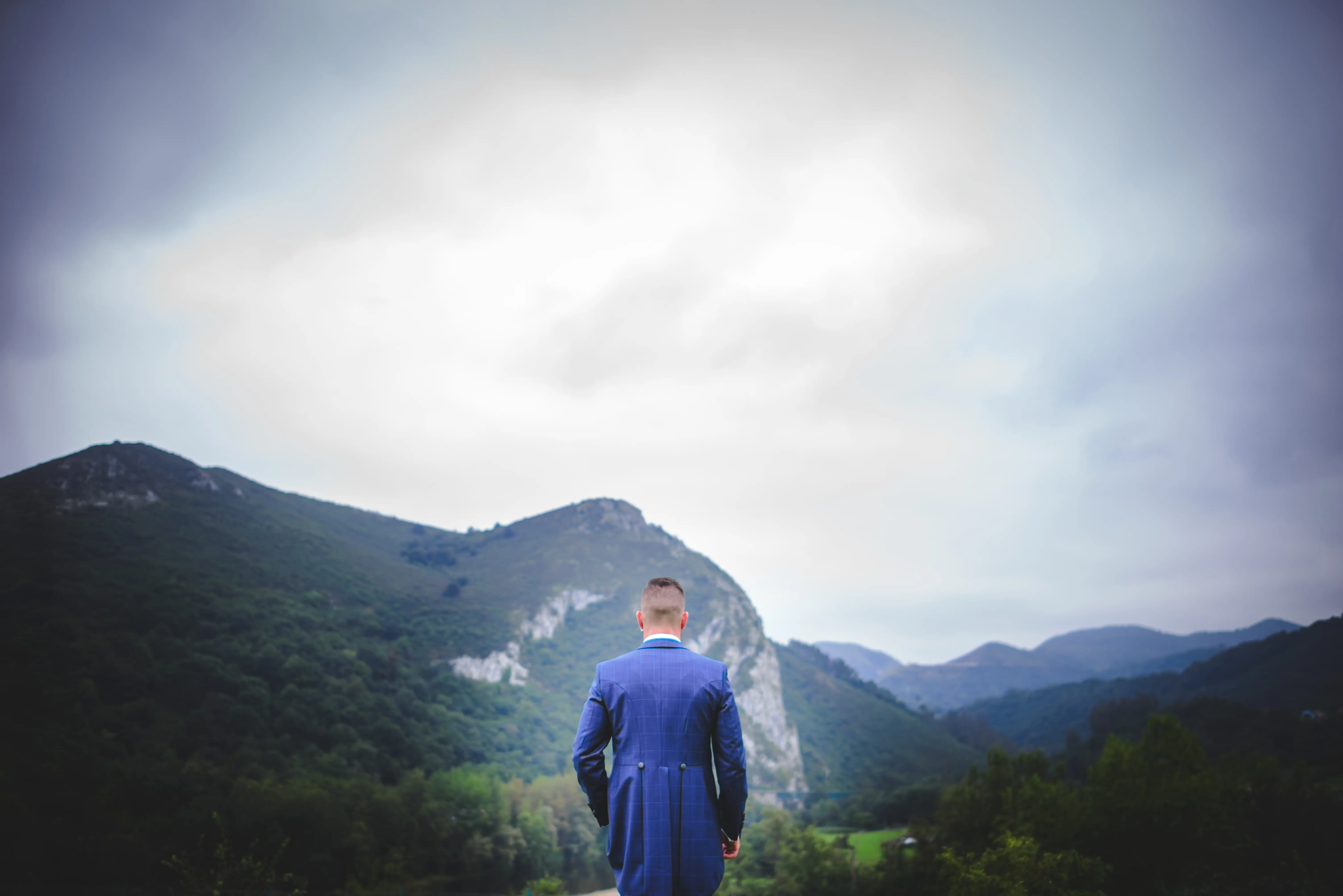 Boda con lluvia en Asturias